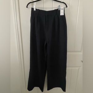 Abercrombie & Fitch Tailored Wide Leg Trousers